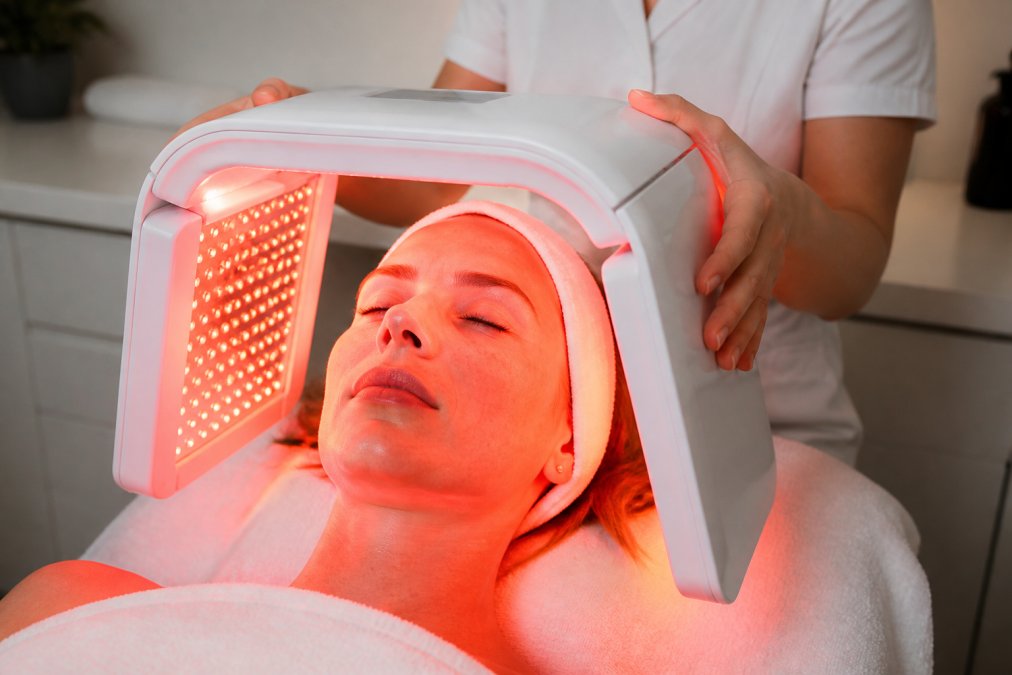 LED-lichttherapie bij rosacea: veilig en effectief?