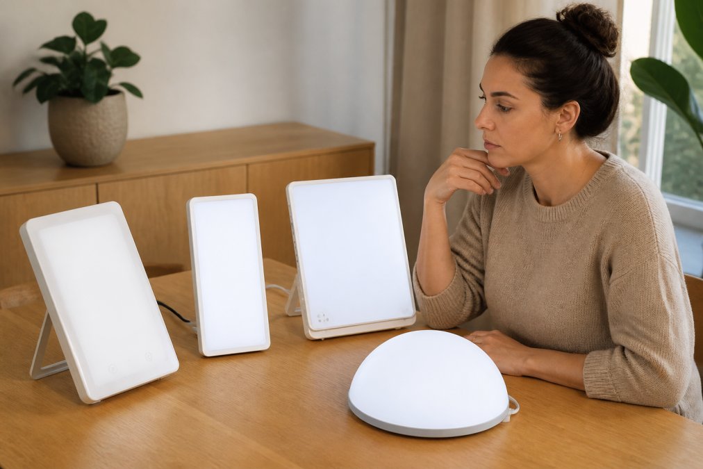 Lichttherapie apparaat voor thuisgebruik vergelijkt