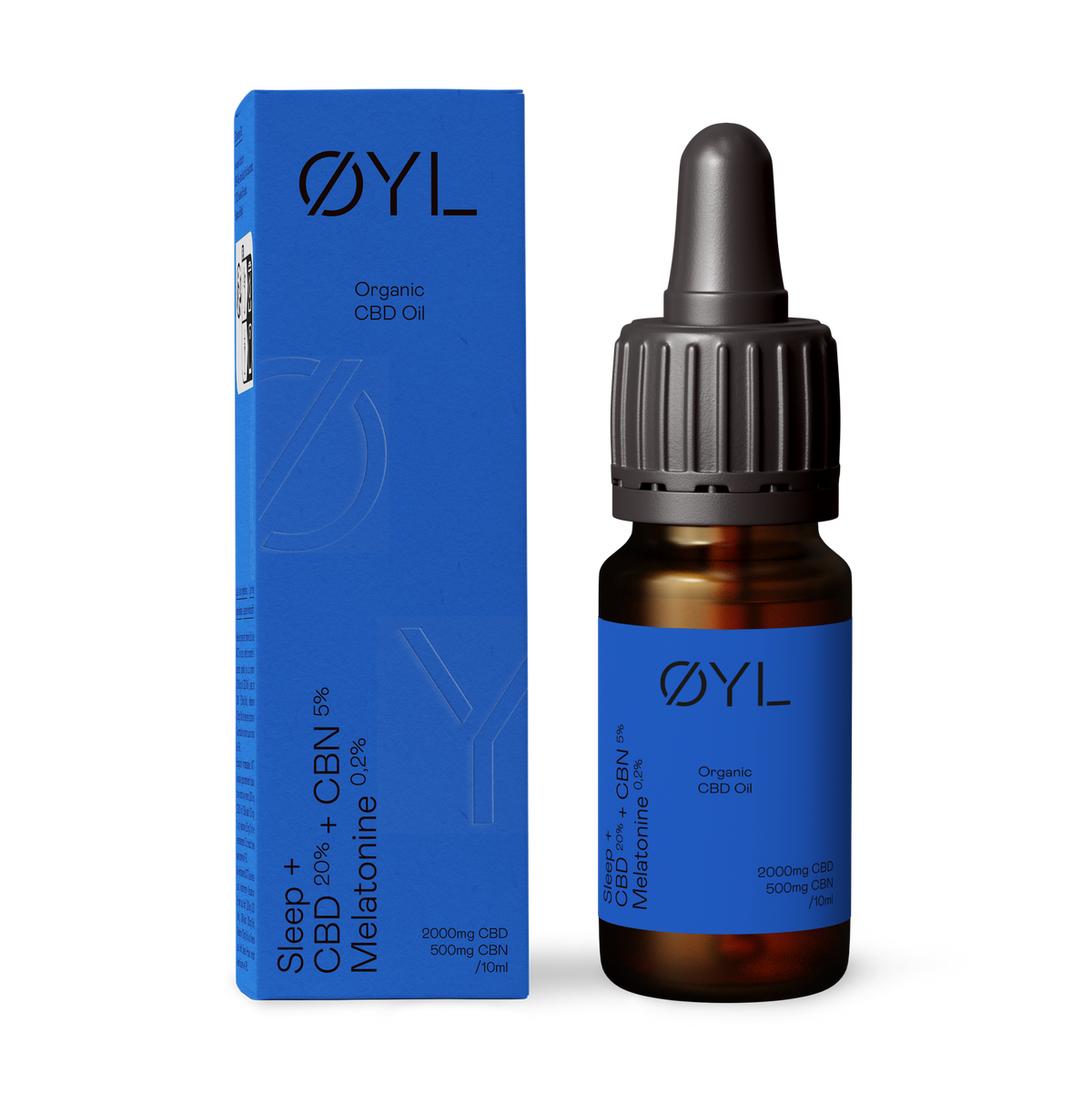 Sleep + <br>Huile de CBD biologique 10ml-0