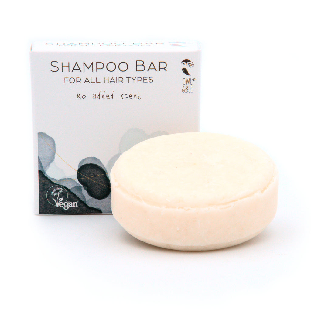 Solid shampoo bar - For all hair types - No added scent - Vegan-0