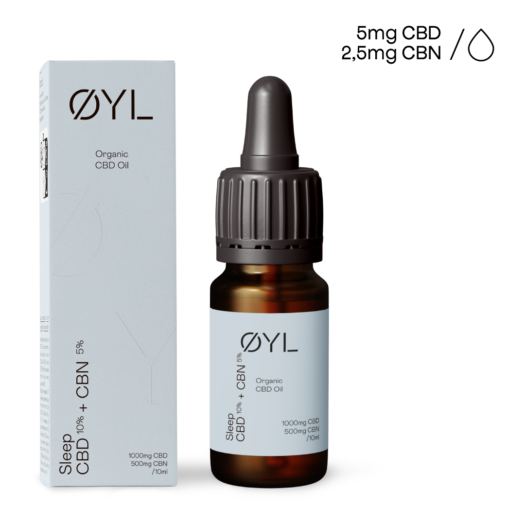 Sleep <br>Huile de CBD biologique 10ml-1